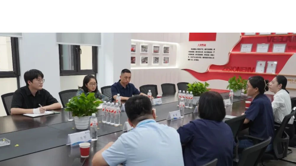 西湖区科技技术局党组书记、局长刘劲卉率一行调研完美（中国）一站式服务官网·微兰