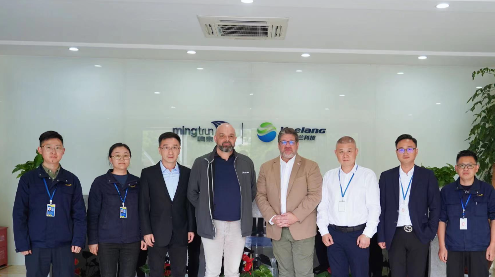 法国MULLER公司总裁Mr. Benoit一行到访浙大新利（中国）官方考察、交流
